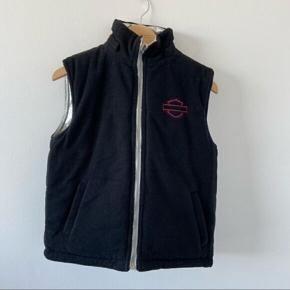 HARLEY Davidson reversible silver vest - Picture 7 of 11